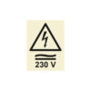 Sinalética / Pictograma 230 VOLTS - PE3229