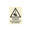 Sinalética / Pictograma PERIGO MOVIMENTACAO DE CARGAS - PE3245 - Allsigns Sinalética / Pictograma PERIGO MOVIMENTACAO DE CARGAS - PE3245