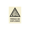 Sinalética / Pictograma PERIGO DE EXPLOSAO - PE3255 - Allsigns Sinalética / Pictograma PERIGO DE EXPLOSAO - PE3255