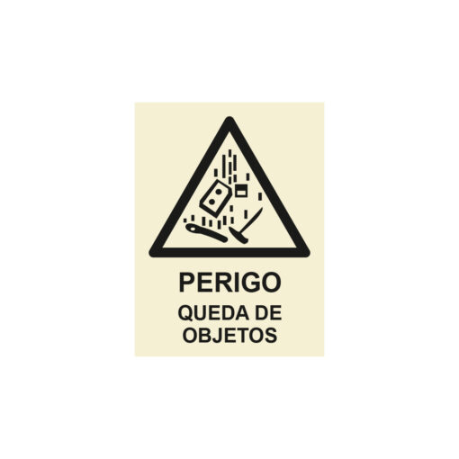 Sinalética / Pictograma PERIGO QUEDA DE OBJECTOS - PE3261