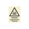 Sinalética / Pictograma PERIGO SUBSTANCIAS TOXICAS - PE3267