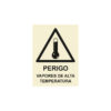Sinalética / Pictograma PERIGO VAPORES DE ALTA TEMPERATURA - PE3278A