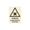 Sinalética / Pictograma PERIGO SUBSTANCIAS NOCIVAS - PE3295 - Allsigns Sinalética / Pictograma PERIGO SUBSTANCIAS NOCIVAS - PE3295