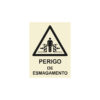Sinalética / Pictograma PERIGO DE ESMAGAMENTO - PE3311 - Allsigns Sinalética / Pictograma PERIGO DE ESMAGAMENTO - PE3311