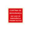 Sinalética / Pictograma CORTINA DE SEGURANCA EM CASO EMERGENCIA PREMIR BOTAO - IN1043 - Allsigns Sinalética / Pictograma CORTINA DE SEGURANCA EM CASO EMERGENCIA PREMIR BOTAO - IN1043