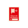 Sinalética / Pictograma BOCA DE INCENDIO N CARRETEL - IN1117