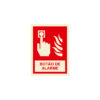 Sinalética / Pictograma BOTAO DE ALARME BOTONEIRA DE ALARME FOGO - IN1118A