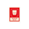 Sinalética / Pictograma DETECTOR DE CO - IN1154 - Allsigns Sinalética / Pictograma DETECTOR DE CO - IN1154