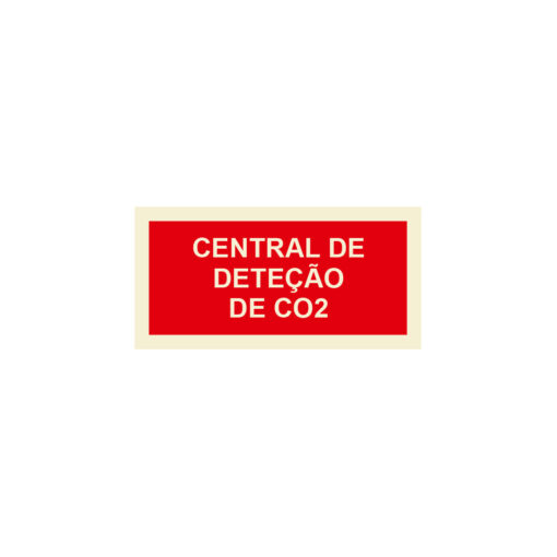 Sinalética / Pictograma CENTRAL DE DETECAO DE CO2 - IN1329