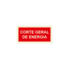 Sinalética / Pictograma CORTE GERAL DE ENERGIA - IN1372